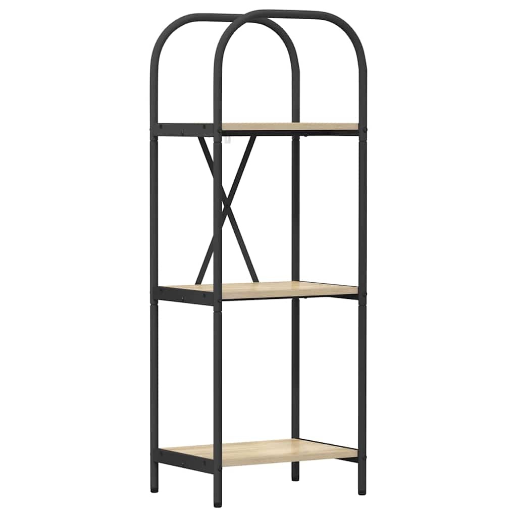 VidaXL Boekenkast Sonoma eiken 40 x 30 x 109 cm Bewerkt hout