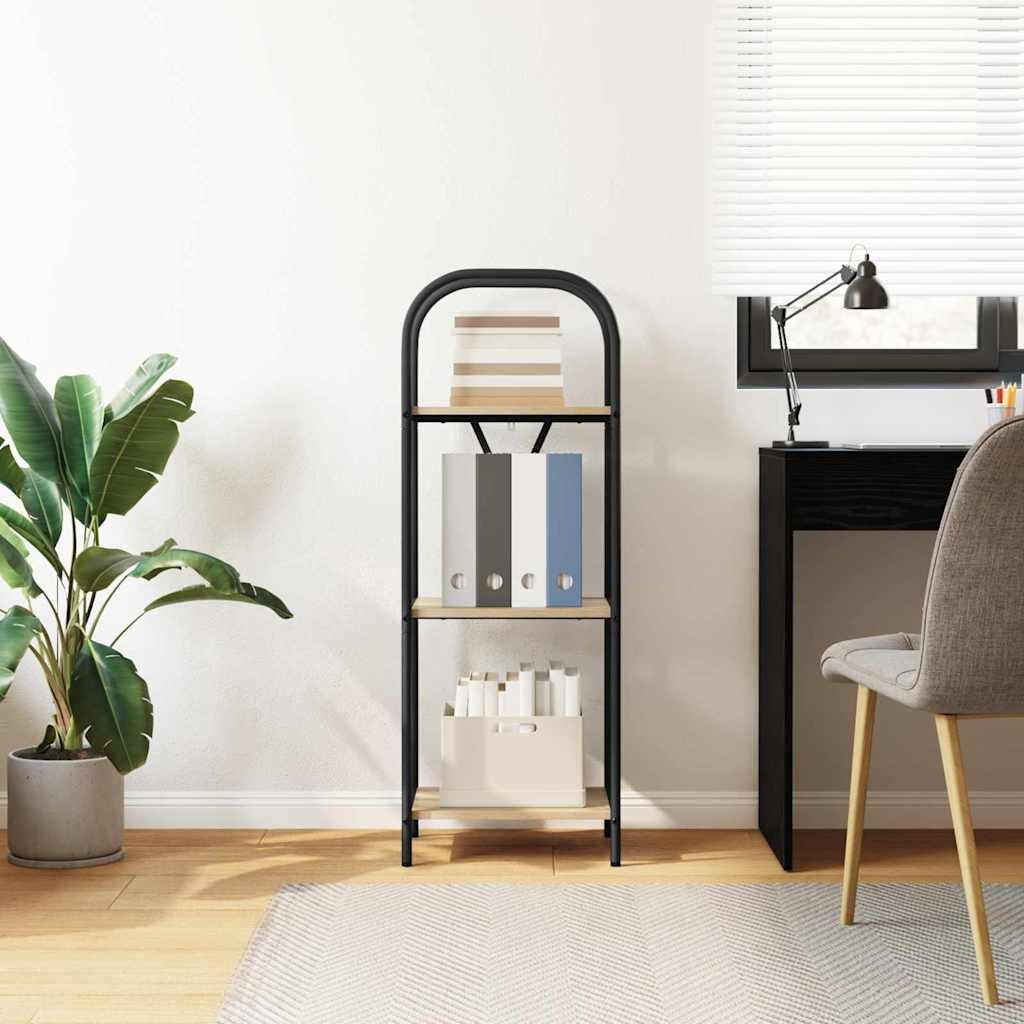 VidaXL Boekenkast Sonoma eiken 40 x 30 x 109 cm Bewerkt hout