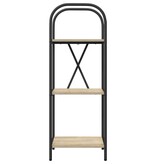 VidaXL Boekenkast Sonoma eiken 40 x 30 x 109 cm Bewerkt hout