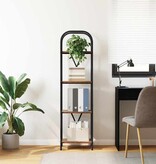 VidaXL Boekenkast Oud hout 40 x 30 x 146 cm Bewerkt hout