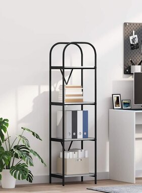 VidaXL Boekenkast Grijs sonoma 40 x 30 x 146 cm Bewerkt hout