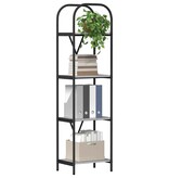 VidaXL Boekenkast Grijs sonoma 40 x 30 x 146 cm Bewerkt hout