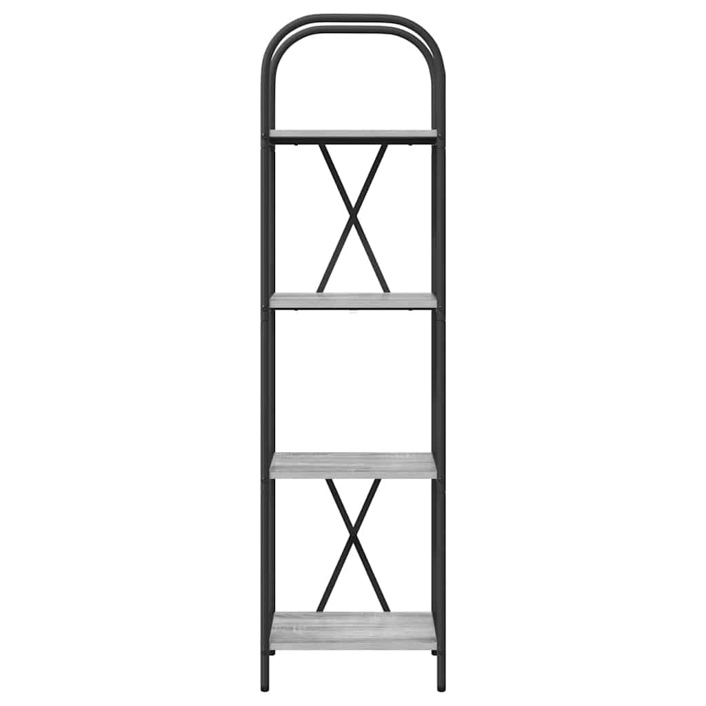 VidaXL Boekenkast Grijs sonoma 40 x 30 x 146 cm Bewerkt hout