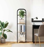 VidaXL Boekenkast Sonoma eiken 40 x 30 x 146 cm Bewerkt hout