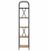 VidaXL Boekenkast artisanaal eikenkleurig 40 x 30 x 183 cm