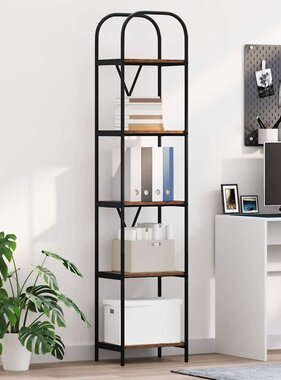 VidaXL Boekenkast Oud hout 40 x 30 x 183 cm Bewerkt hout