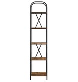 VidaXL Boekenkast Gerookt eiken 40 x 30 x 183 cm Bewerkt hout