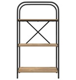 VidaXL Boekenkast artisanaal eikenkleurig 60 x 30 x 109 cm