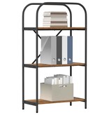 VidaXL Boekenkast Oud hout 60 x 30 x 109 cm Bewerkt hout