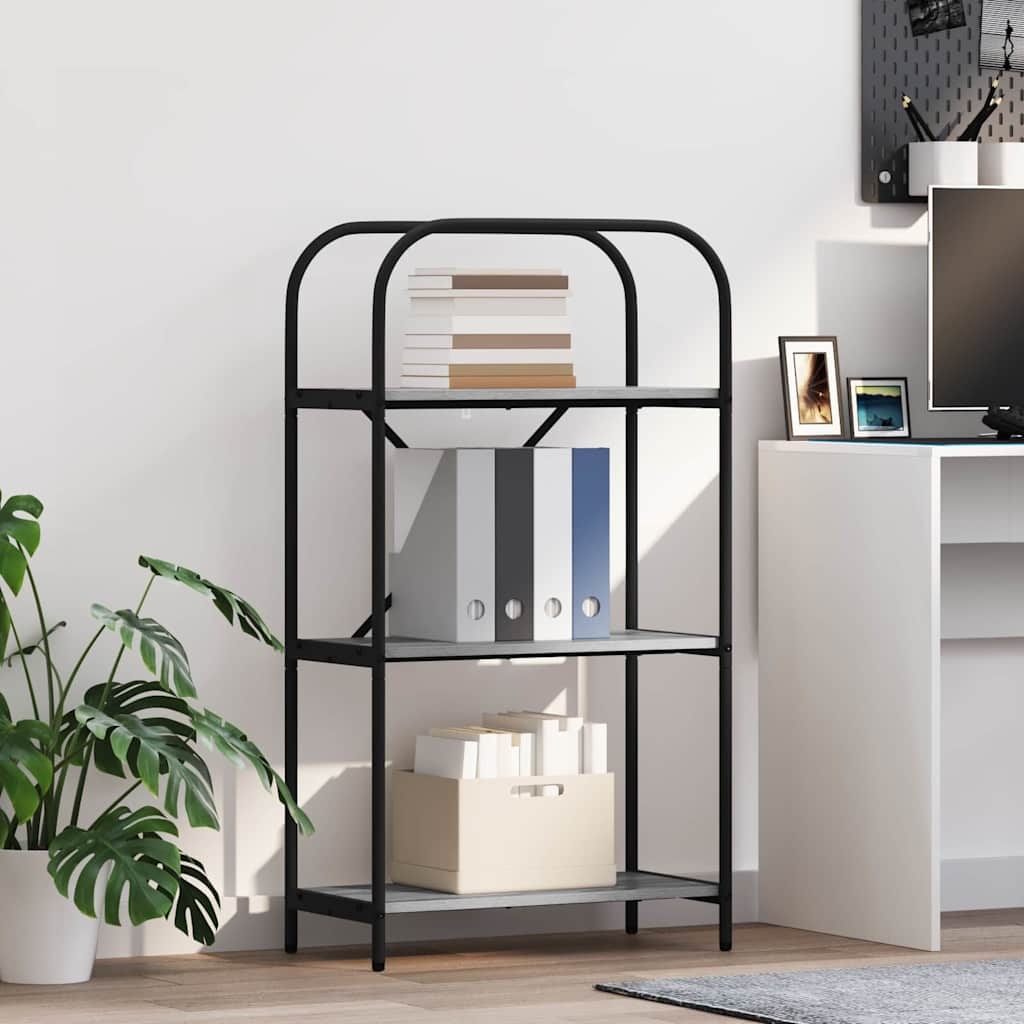 VidaXL Boekenkast Grijs sonoma 60 x 30 x 109 cm Bewerkt hout