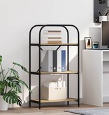 VidaXL Boekenkast Sonoma eiken 60 x 30 x 109 cm Bewerkt hout