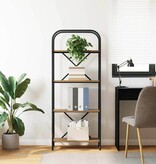 VidaXL Boekenkast artisanaal eikenkleurig 60 x 30 x 146 cm