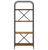 VidaXL Boekenkast Oud hout 60 x 30 x 146 cm Bewerkt hout