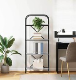 VidaXL Boekenkast Grijs sonoma 60 x 30 x 146 cm Bewerkt hout