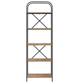 VidaXL Boekenkast artisanaal eikenkleurig 60 x 30 x 183 cm