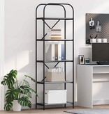 VidaXL Boekenkast Grijs sonoma 60 x 30 x 183 cm Bewerkt hout