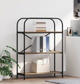 VidaXL Boekenkast artisanaal eikenkleurig 80 x 30 x 109 cm