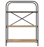 VidaXL Boekenkast artisanaal eikenkleurig 80 x 30 x 109 cm