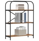 VidaXL Boekenkast Oud hout 80 x 30 x 109 cm Bewerkt hout