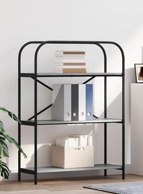 VidaXL Boekenkast Grijs sonoma 80 x 30 x 109 cm Bewerkt hout