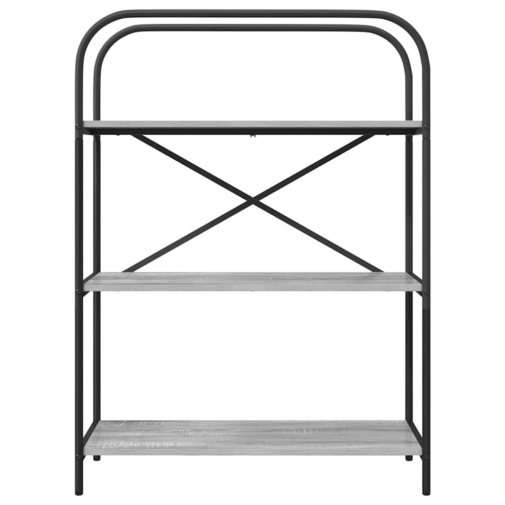 VidaXL Boekenkast Grijs sonoma 80 x 30 x 109 cm Bewerkt hout