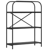 VidaXL Boekenkast Zwart eiken 80 x 30 x 109 cm Bewerkt hout