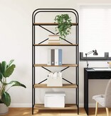 VidaXL Boekenkast artisanaal eikenkleurig 80 x 30 x 183 cm