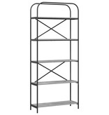 VidaXL Boekenkast Grijs sonoma 80 x 30 x 183 cm Bewerkt hout