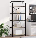 VidaXL Boekenkast Sonoma eiken 80 x 30 x 183 cm Bewerkt hout