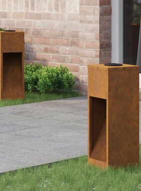 VidaXL Zonne LED Padverlichting 2 pcs Gegalvaniseerd Gegalvaniseerd