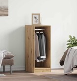 VidaXL Kledingkast met plank artisanaal eikenkleurig 41 x 48 x 102 cm