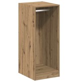 VidaXL Kledingkast met plank artisanaal eikenkleurig 41 x 48 x 102 cm