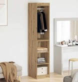 VidaXL Kledingkast met plank artisanaal eikenkleurig 41 x 48 x 102 cm