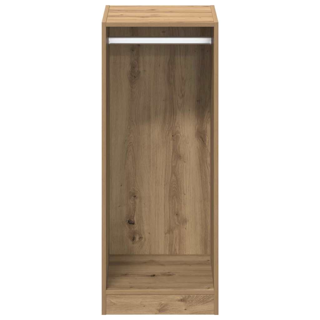 VidaXL Kledingkast met plank artisanaal eikenkleurig 41 x 48 x 102 cm