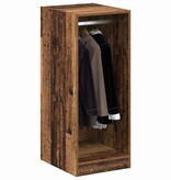 VidaXL Kledingkast met plank Oud hout 41 x 48 x 102 cm Bewerkt hout