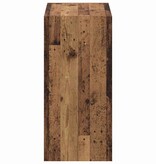 VidaXL Kledingkast met plank Oud hout 77 x 48 x 102 cm Bewerkt hout