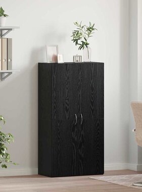 VidaXL Kantoorkast Artisan Eiken 60 x 32 x 115 cm Bewerkt hout