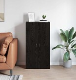 VidaXL Kantoorkast Artisan Eiken 60 x 32 x 115 cm Bewerkt hout