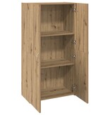 VidaXL Kantoorkast met plank Oudhout 60 x 32 x 115 cm Bewerkt hout