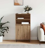 VidaXL Highboard Bruin 60 x 36 x 110 cm Bewerkt hout