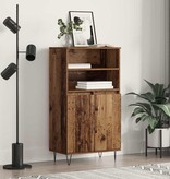 VidaXL Highboard Bruin 60 x 36 x 110 cm Bewerkt hout