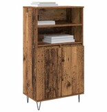 VidaXL Highboard Bruin 60 x 36 x 110 cm Bewerkt hout