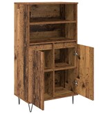 VidaXL Highboard Bruin 60 x 36 x 110 cm Bewerkt hout