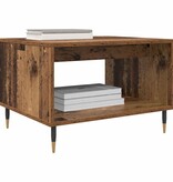 VidaXL Salontafel Oud hout 60 x 50 x 40 cm Bewerkt hout