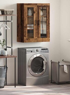 VidaXL Dressoir Oudhout 69,5 x 34 x 90 cm Bewerkt hout