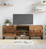 VidaXL TV-kast Oud Hout 150 x 30 x 50 cm Bewerkt hout