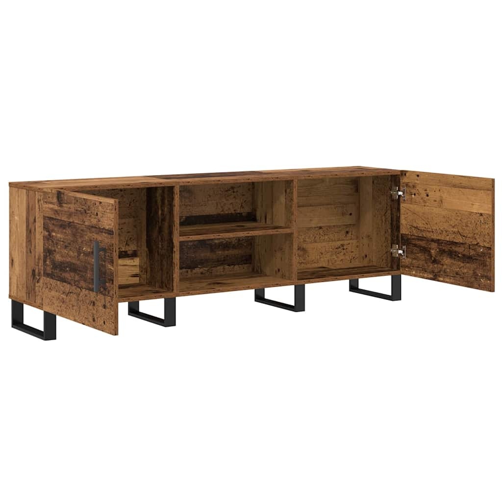VidaXL TV-kast Oud Hout 150 x 30 x 50 cm Bewerkt hout