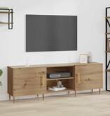 VidaXL TV-kast artisanaal eikenkleurig 150 x 30 x 50 cm Bewerkt hout