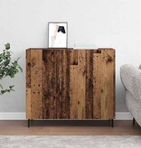 VidaXL Dressoir Oudhout 90 x 34 x 80 cm Bewerkt hout