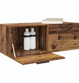 VidaXL Wandkast Oud hout 100 x 36.5 x 35 cm Bewerkt hout